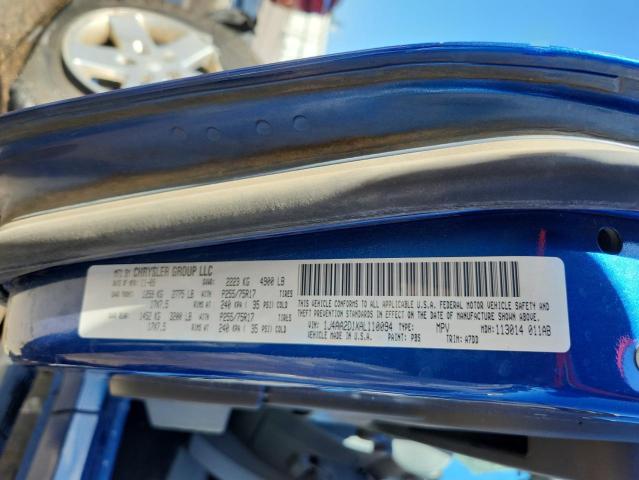 1J4AA2D1XAL110094 - 2010 JEEP WRANGLER SPORT BLUE photo 13