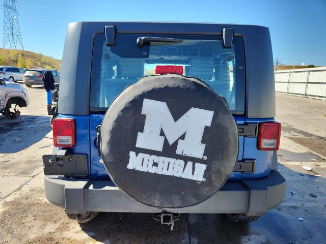 1J4AA2D1XAL110094 - 2010 JEEP WRANGLER SPORT BLUE photo 6