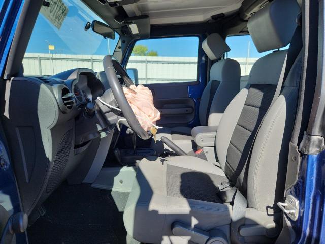 1J4AA2D1XAL110094 - 2010 JEEP WRANGLER SPORT BLUE photo 7