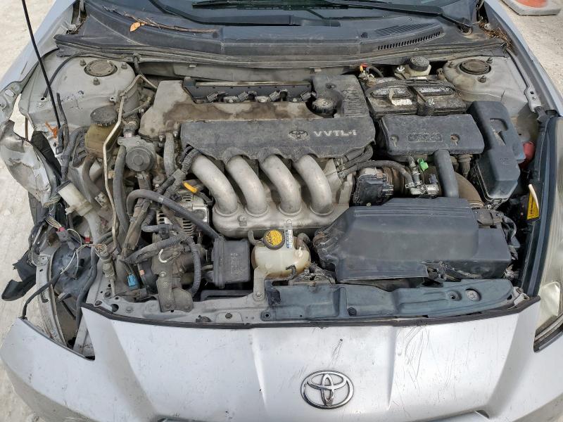 JTDDY32T540072398 - 2004 TOYOTA CELICA GT-S ვერცხლისფერი ფოტო 11