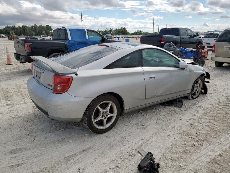 JTDDY32T540072398 - 2004 TOYOTA CELICA GT-S ვერცხლისფერი ფოტო 3