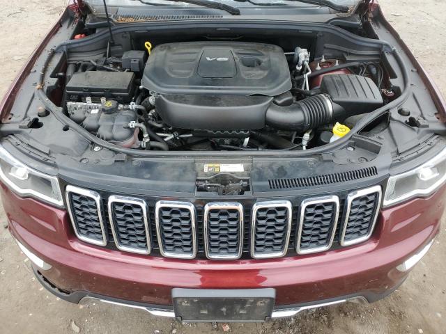 1C4RJFBG9JC469489 - 2018 JEEP GRAND CHER LIMITED 勃艮第红 照片 12