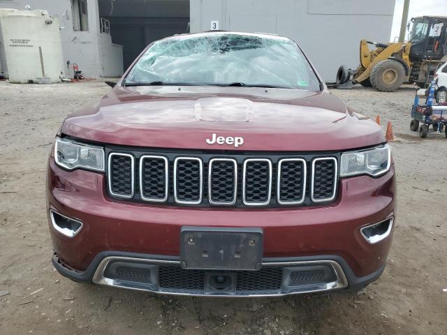 1C4RJFBG9JC469489 - 2018 JEEP GRAND CHER LIMITED 勃艮第红 照片 5