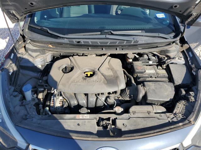 KNAFX4A67E5097656 - 2014 KIA FORTE LX GRAY photo 11