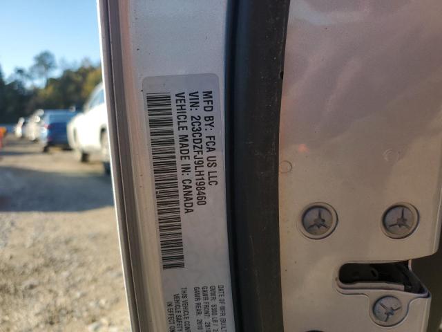 2C3CDZFJ9LH198460 - 2020 DODGE CHALLENGER R/T SCAT PACK GRAY photo 13