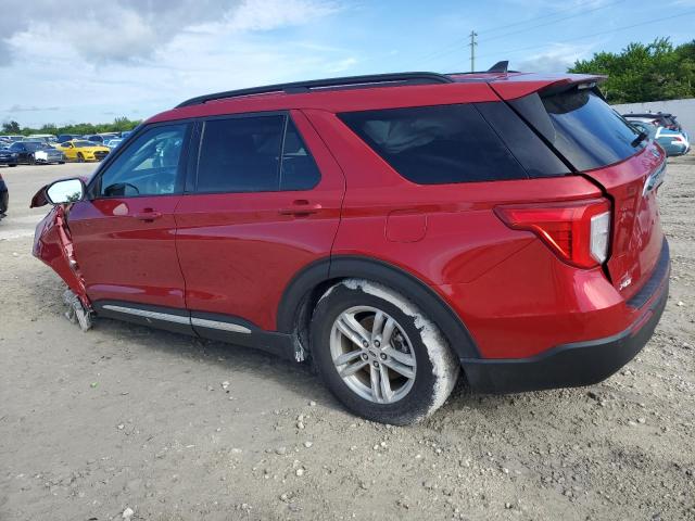 1FMSK7DH1PGC41252 - 2023 FORD EXPLORER XLT 红色 照片 2