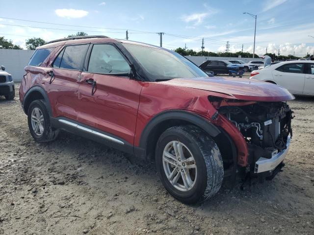1FMSK7DH1PGC41252 - 2023 FORD EXPLORER XLT 红色 照片 4