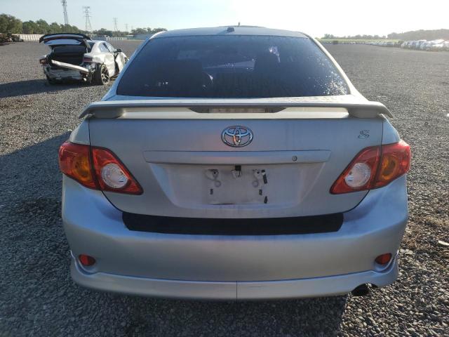 1NXBU40E69Z151300 - 2009 TOYOTA COROLLA BASE SILVER photo 6
