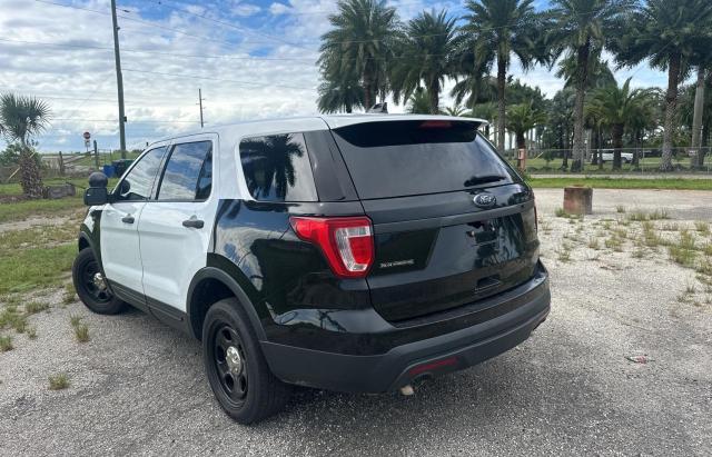 1FM5K8AR6GGB13461 - 2016 FORD EXPLORER POLICE INTERCEPTOR Czarny zdjęcie 3