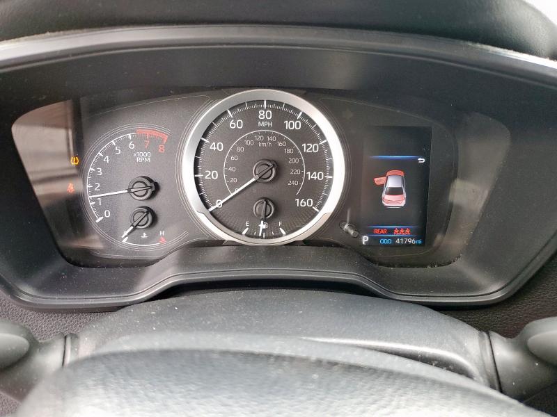 JTDEPRAE4LJ107342 - 2020 TOYOTA COROLLA LE თეთრი ფოტო 9