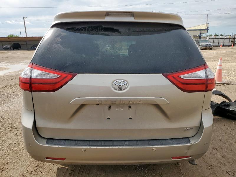 5TDYK3DC7FS643776 - 2015 TOYOTA SIENNA XLE 金色 照片 6