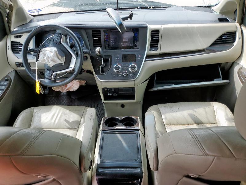 5TDYK3DC7FS643776 - 2015 TOYOTA SIENNA XLE 金色 照片 8