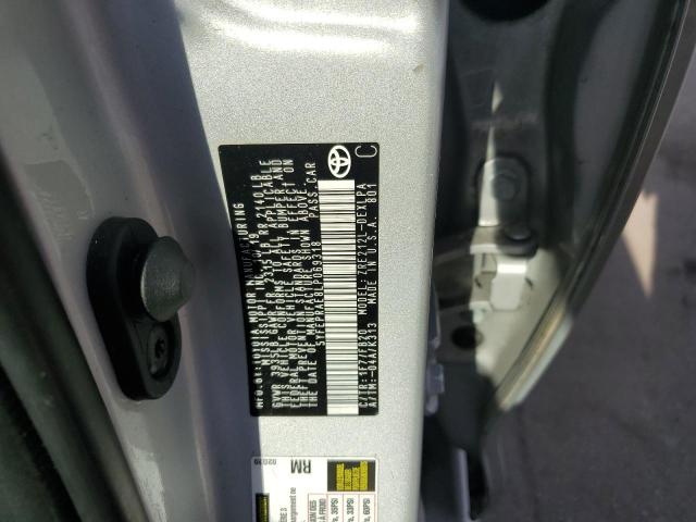 5YFEPRAE8LP069318 - 2020 TOYOTA COROLLA LE Gümüş foto 12