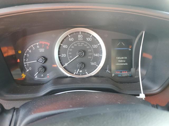 5YFEPRAE8LP069318 - 2020 TOYOTA COROLLA LE Gümüş foto 9