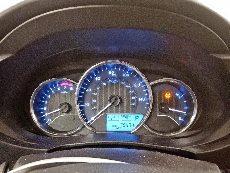 5YFBURHE0GP431696 - 2016 TOYOTA COROLLA L 白色 照片 9