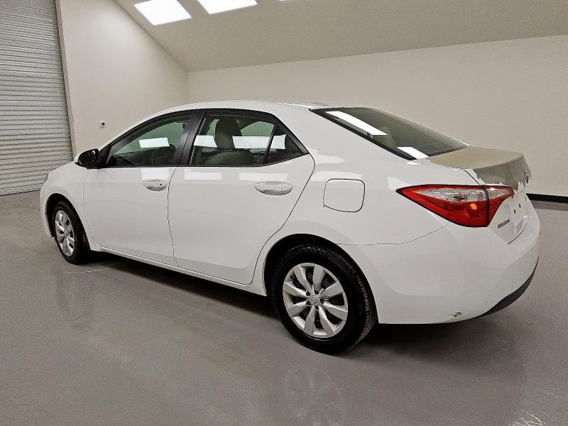 5YFBURHE4GP455368 - 2016 TOYOTA COROLLA L WHITE photo 2