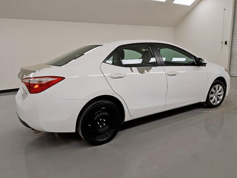 5YFBURHE4GP455368 - 2016 TOYOTA COROLLA L WHITE photo 3