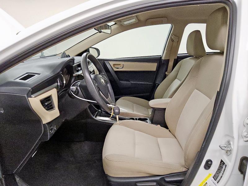 5YFBURHE4GP455368 - 2016 TOYOTA COROLLA L WHITE photo 7