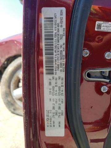 3C6RR7LT8HG533594 - 2017 RAM 1500 SLT أحمر صورة 12