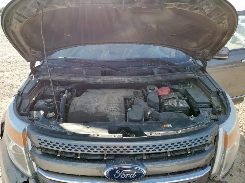 1FMHK7F89CGA90937 - 2012 FORD EXPLORER LIMITED Gris photo 12