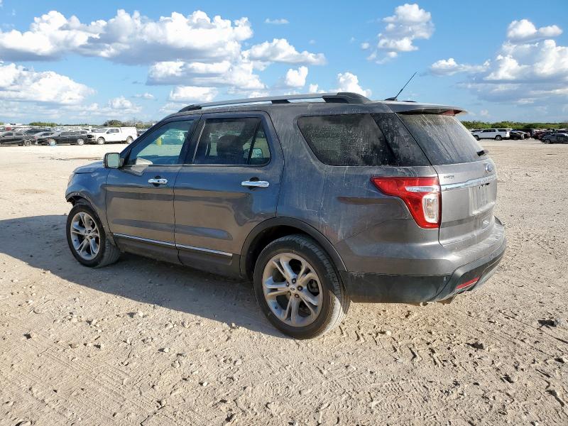 1FMHK7F89CGA90937 - 2012 FORD EXPLORER LIMITED Gris photo 2