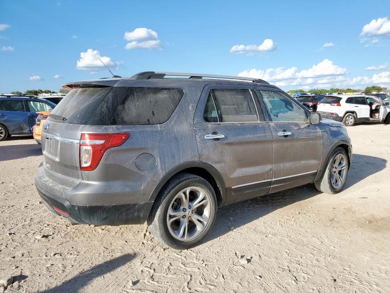 1FMHK7F89CGA90937 - 2012 FORD EXPLORER LIMITED Gris photo 3