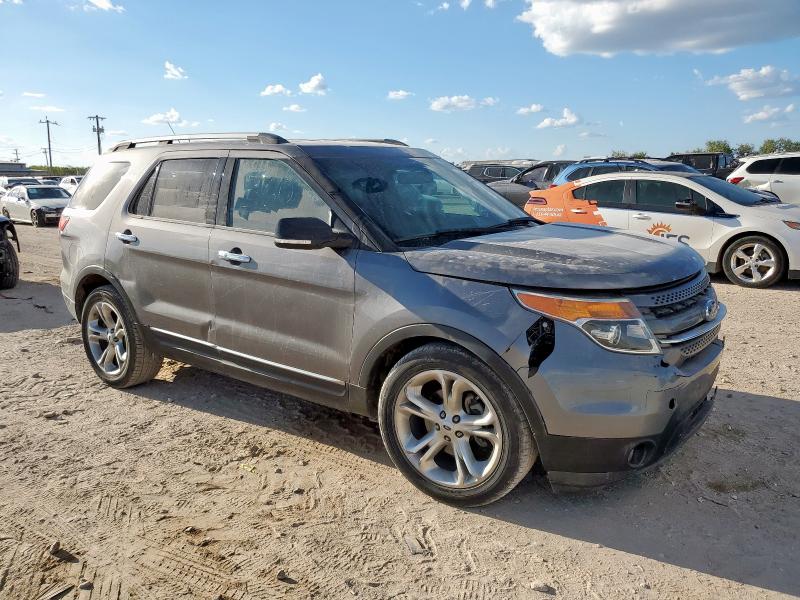 1FMHK7F89CGA90937 - 2012 FORD EXPLORER LIMITED Gris photo 4