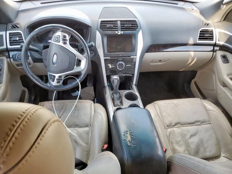 1FMHK7F89CGA90937 - 2012 FORD EXPLORER LIMITED Gris photo 8