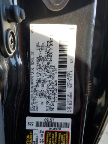 5TFGY5F12EX161226 - 2014 TOYOTA TUNDRA CREWMAX PLATINUM 黑色 照片 12