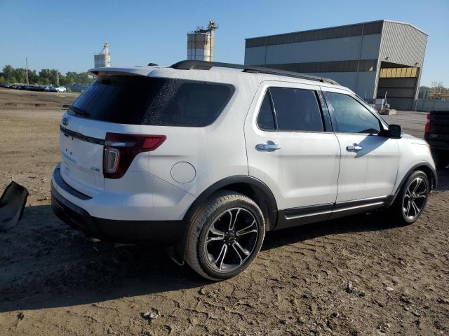 1FM5K8GT9DGB98665 - 2013 FORD EXPLORER SPORT 白色 照片 3