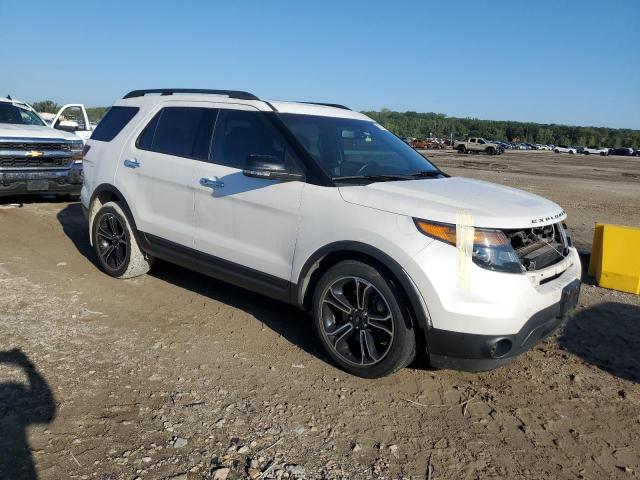 1FM5K8GT9DGB98665 - 2013 FORD EXPLORER SPORT 白色 照片 4