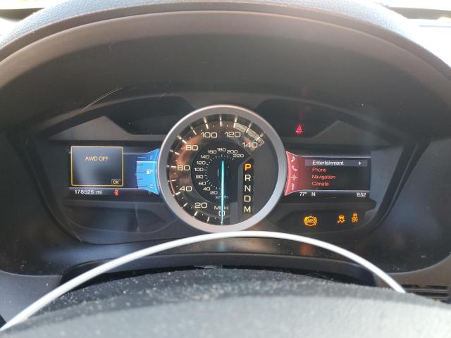 1FM5K8GT9DGB98665 - 2013 FORD EXPLORER SPORT 白色 照片 9