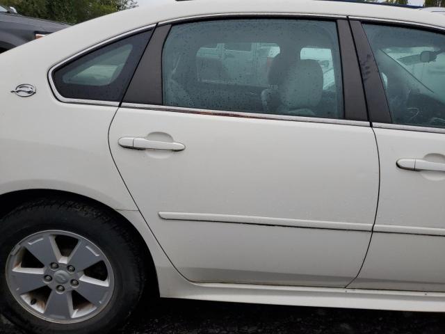 2G1WT57N691169921 - 2009 CHEVROLET IMPALA 1LT Білий фото 10