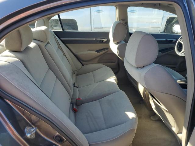 1HGFA16859L009879 - 2009 HONDA CIVIC EX GRAY photo 10
