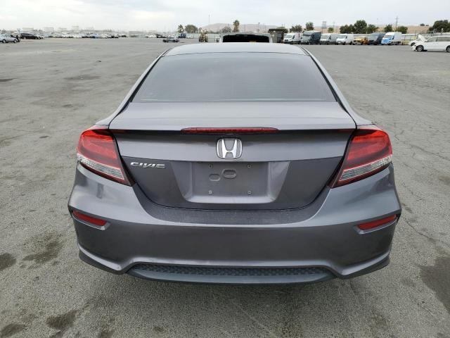 2HGFG3B8XFH527429 - 2015 HONDA CIVIC EX ნაცრისფერი ფოტო 6
