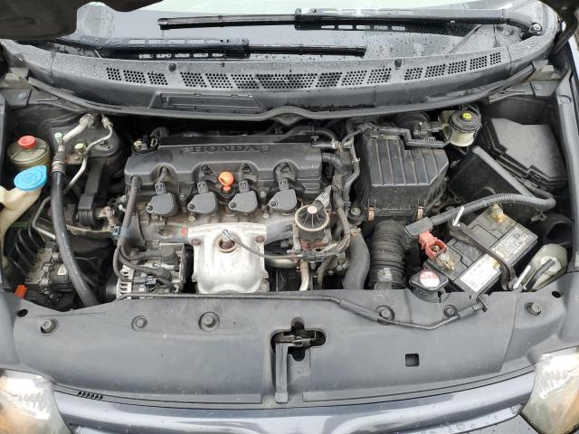 2HGFG12886H553273 - 2006 HONDA CIVIC EX BLACK photo 11