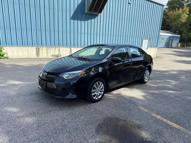 5YFBURHE2GP501392 - 2016 TOYOTA COROLLA L BLACK photo 2