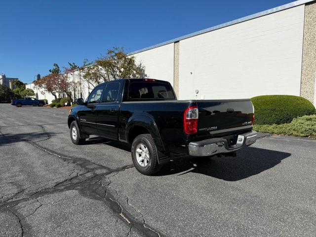 5TBDT44166S526330 - 2006 TOYOTA TUNDRA DOUBLE CAB SR5 BLACK photo 3