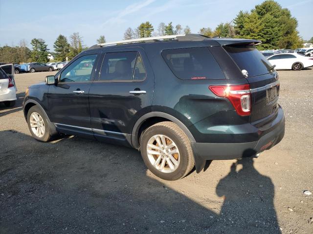 1FM5K8D88EGA59936 - 2014 FORD EXPLORER XLT 绿色 照片 2