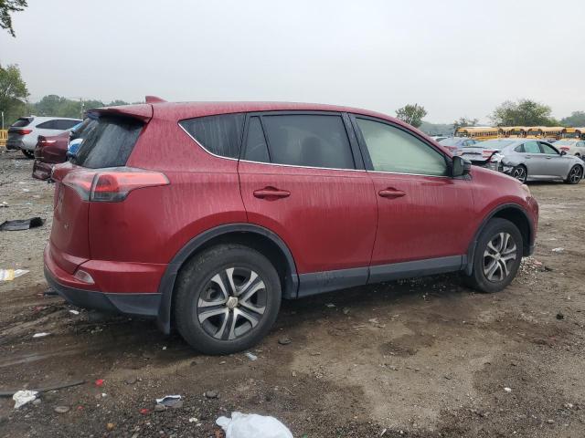 JTMZFREV9JD132182 - 2018 TOYOTA RAV4 LE წითელი ფოტო 3