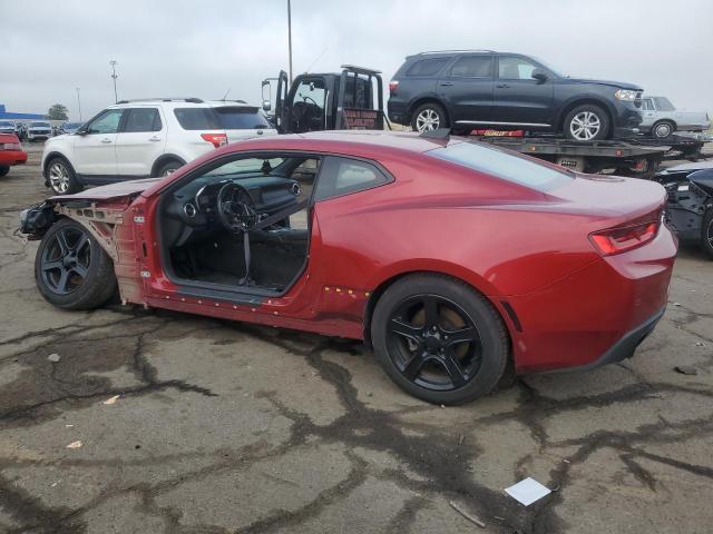 1G1FB1RS0G0136985 - 2016 CHEVROLET CAMARO LT RED photo 2