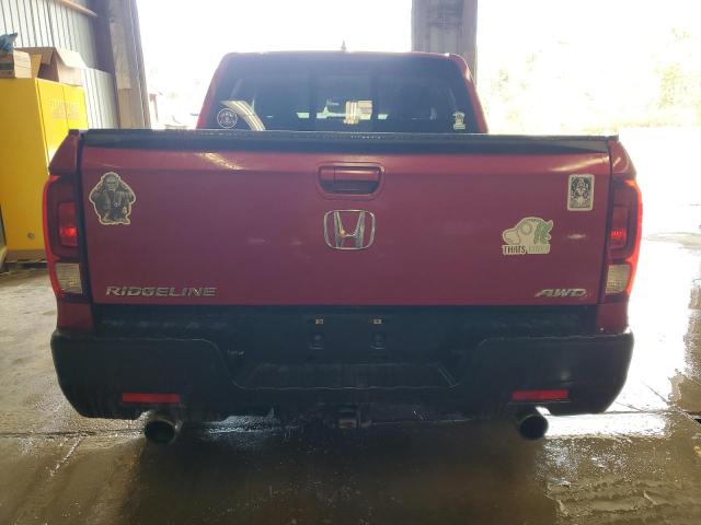 5FPYK3F57PB019858 - 2023 HONDA RIDGELINE RTL Қызыл фото 6