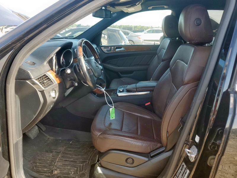 4JGDF6EEXFA487570 - 2015 MERCEDES-BENZ GL 450 4MATIC BLACK photo 7