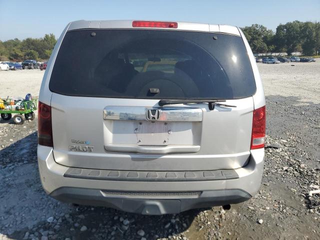 5FNYF3H22DB012568 - 2013 HONDA PILOT LX ვერცხლისფერი ფოტო 6