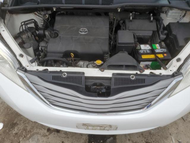 5TDYK3DCXCS278781 - 2012 TOYOTA SIENNA XLE Ağ foto 12
