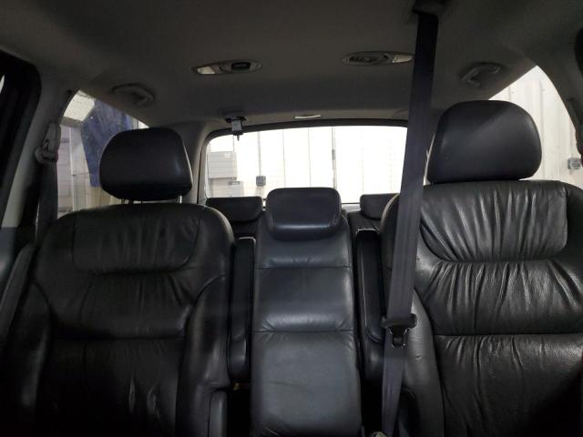 5FNRL38766B030017 - 2006 HONDA ODYSSEY EXL BLUE photo 10