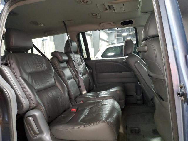 5FNRL38766B030017 - 2006 HONDA ODYSSEY EXL BLUE photo 11