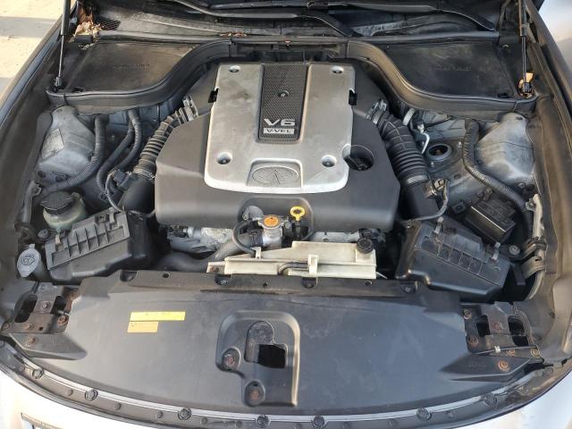 JNKCV64E98M108529 - 2008 INFINITI G37 BASE SILVER photo 11