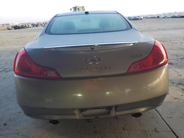 JNKCV64E98M108529 - 2008 INFINITI G37 BASE SILVER photo 6