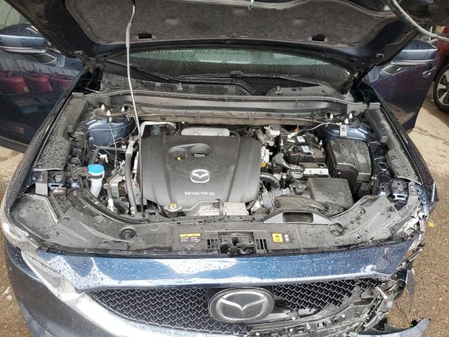 JM3KFBDMXM0309164 - 2021 MAZDA CX-5 GRAND TOURING BLUE photo 12